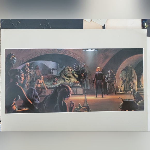 Return Of The Jedi Portfolio Prints 1983 Rare! By Ralph McQuarrie - Picture 10 of 16
